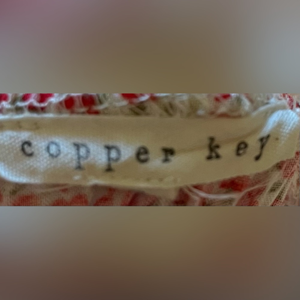 Copper Key Teen Summer Dress - Picture 3 of 4